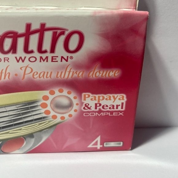 Schick Quattro Women Ultra Smooth Papaya Razor Blades Refills - Picture 5 of 13